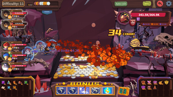 推币勇者 v0.1.5.000（Coin Push RPG）免安装中文版下载(图4)