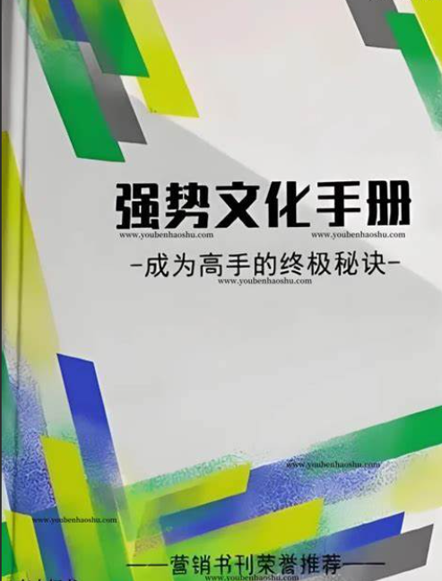 《强势文化手册》洞察强势文化底层逻辑PDF电子书(图1)