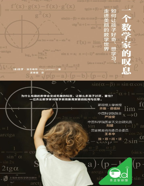 一个数学家的叹息：如何让孩子好奇、想学习、走进美丽的数学世界PDF(图1)
