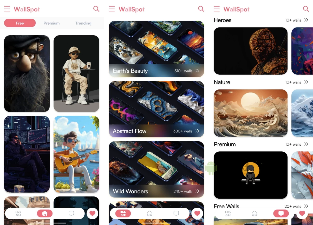 【安卓】WallSpot 壁纸 v1.6 解锁高级版 【大小：24.95MB】(图1)